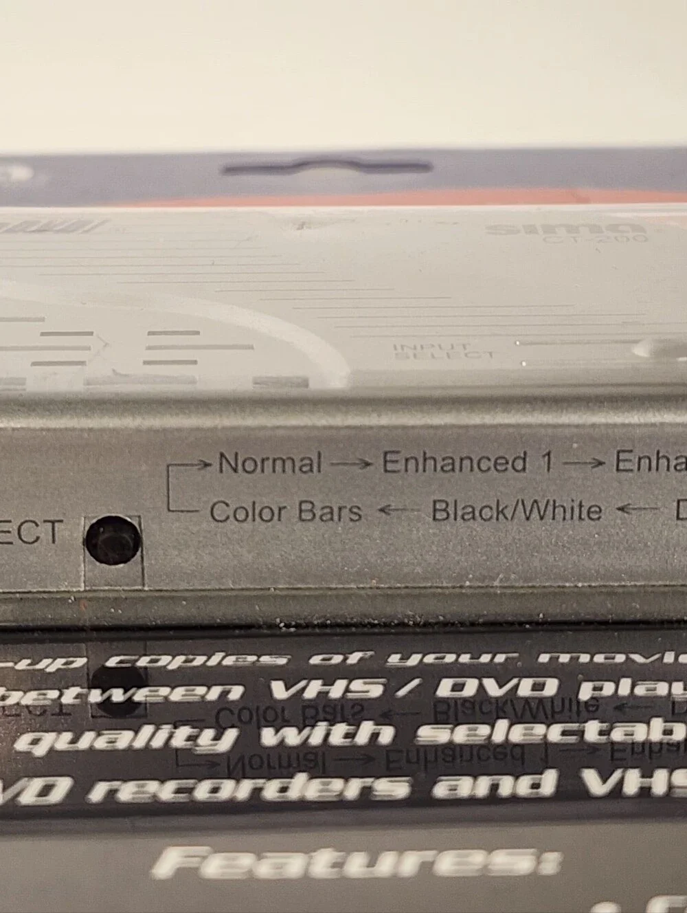 Go DVD Back up Your Movie Collection, Allows One Touch DVD Recording CT-200 NEW